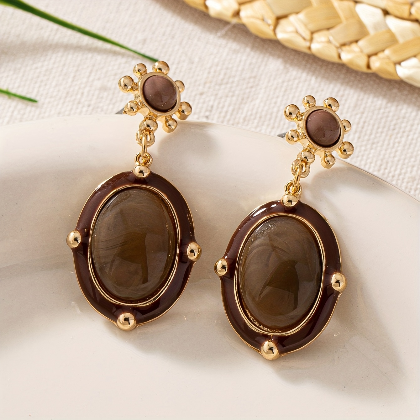 Women's Vintage Meleard Exquisite Pendant Earrings
